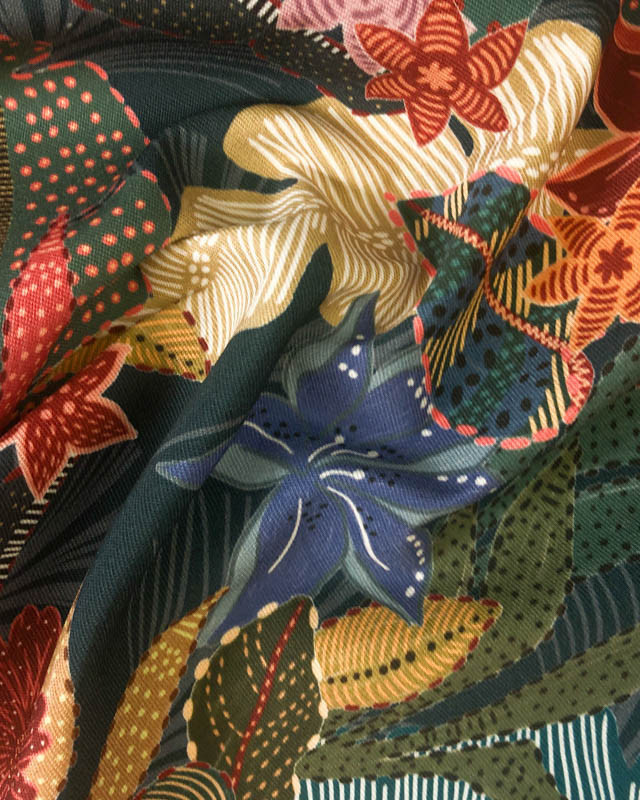 Outdoor Digital Dralond Fleurs Exotiques - Maison Klem